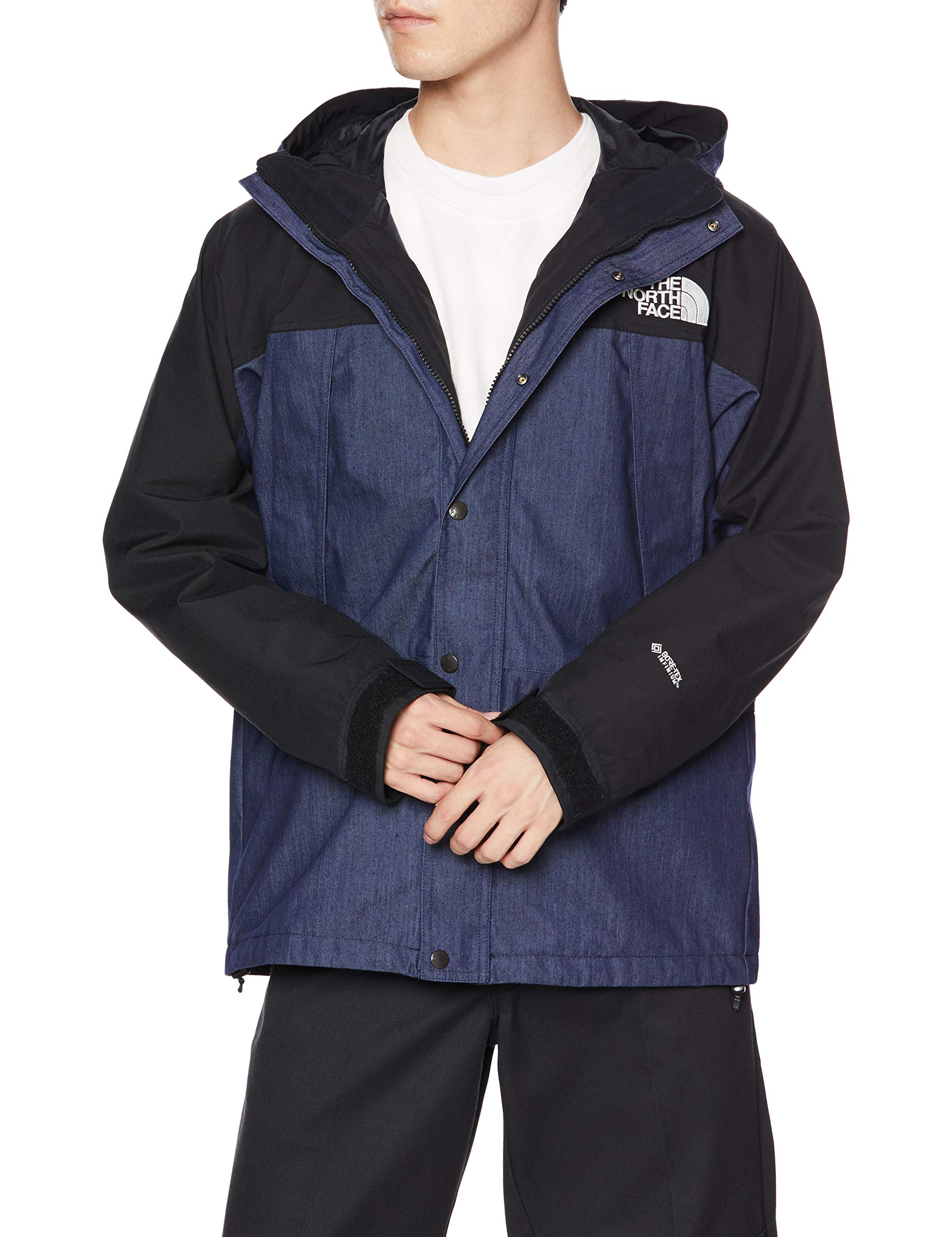

The North Face Mountain Light Denim Waterproof Nylon Indigo Size S Men s Jacket, NP12032, Gore-Tex Denim,