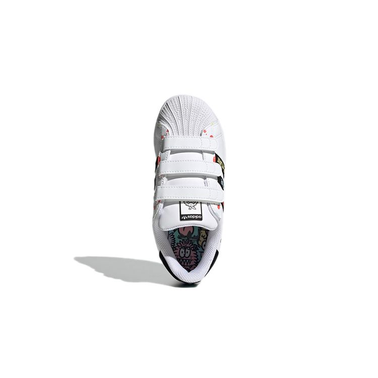 Kevin Lyons x Adidas Superstar J Create Your Future Kids Sneakers White Cloud-White Core-Black H05268