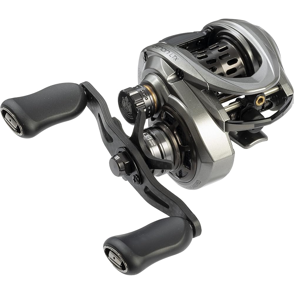 Abu Garcia Zenon LTX Right-Handed Baitcasting Reel Saltwater Compatible Lightweight Fishing Tackle