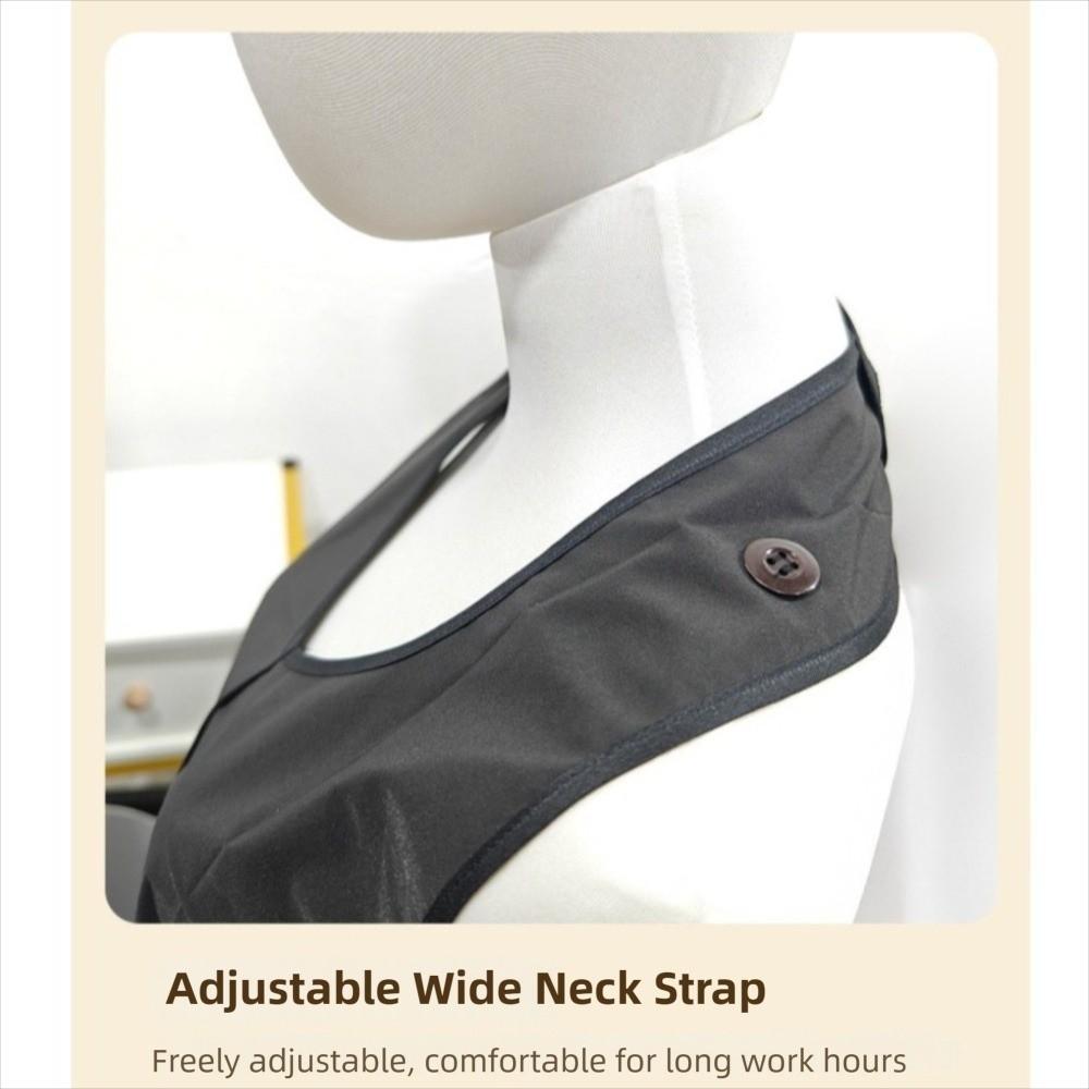 Waterproof Black Stylist Apron Professional Barber Shop Work Clothes  Hairstylist