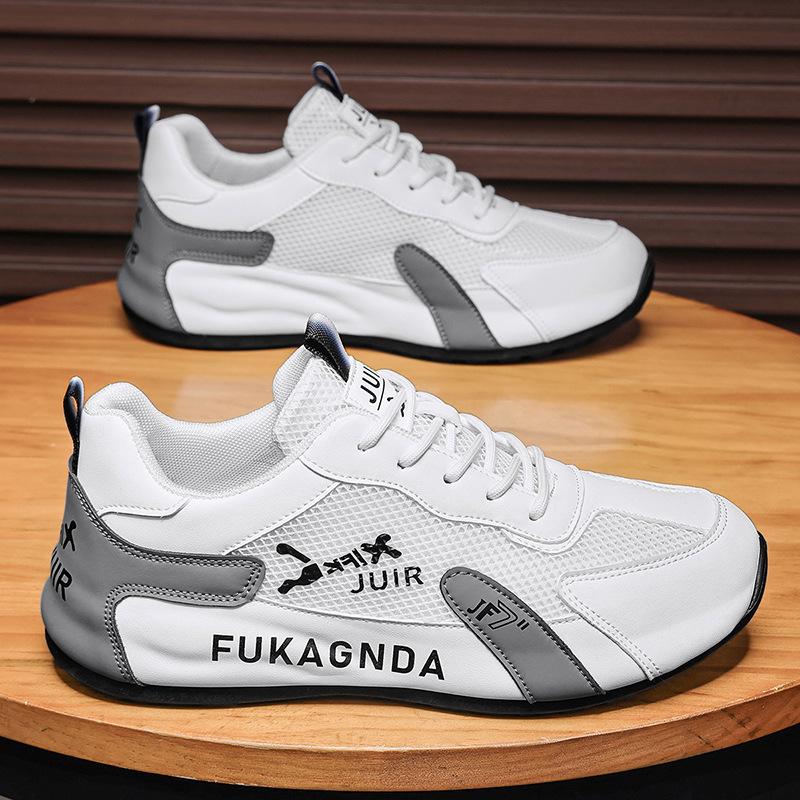 

2025 spring and summer new versatile sports shoes waterproof and lightweight casual shoes popular soft-soled mesh men s running shoes 44