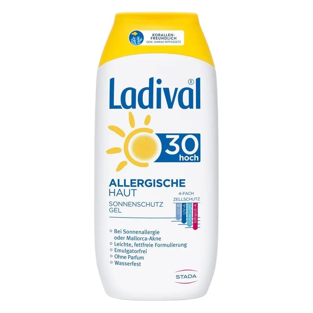 Ladival Sunscreen Block SPF30 Sun Protection Gel 200ml 1 Pack 28880