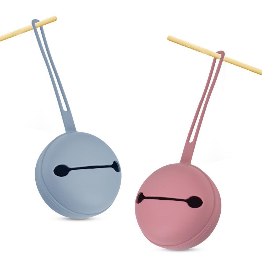 Taşınabilir Askılı Çocuk Silikon Emzik Saklama Çantası