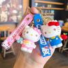 Kt Sanrio Keychain Kt Cat Figurine Kuramitsu Key Ring Student Small Gift Kawaii Cute Personalized Gifts Y2k Fashion Toys Anime