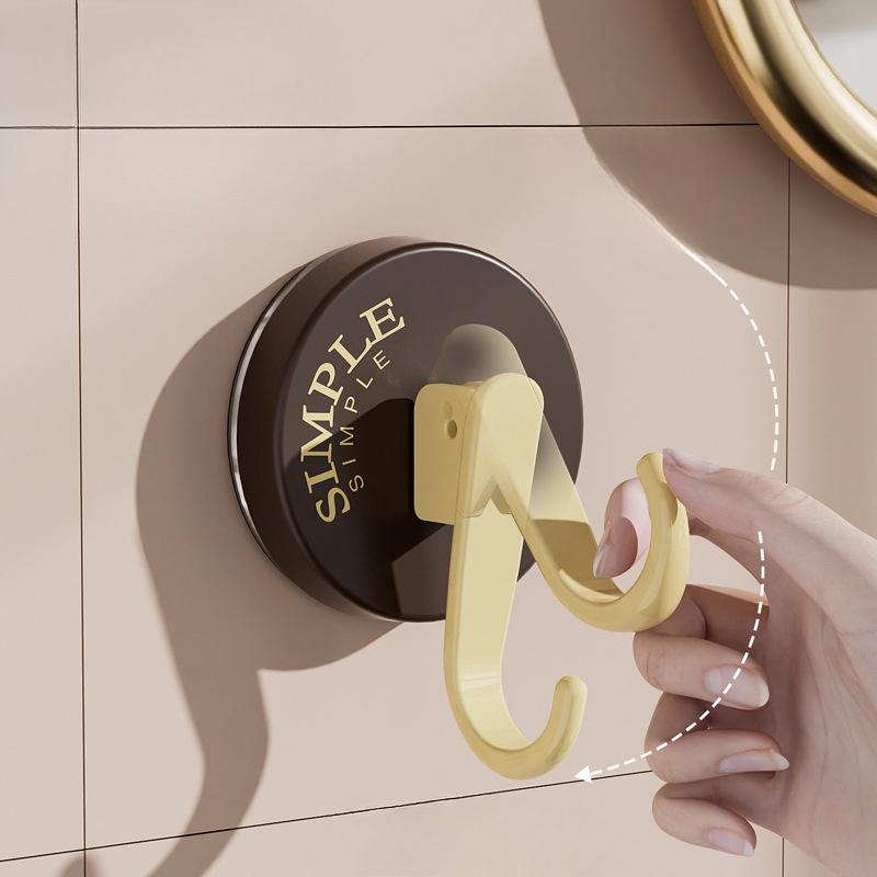Retro Suction Cup Hook No Need for Drilling Strong and Seamless Coat HookSticky Hook for The Back of The Entrance Door