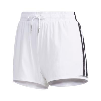 Urban 3S Shorts Comfortable Versatile Knitted Striped Casual Shorts Women Shorts White GJ9029