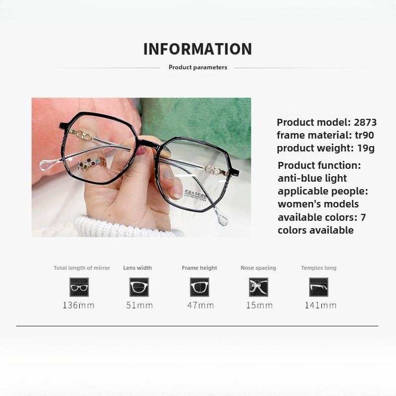 2pcs Anti Blue Light Blocking Glasses For Men/Women Clear Anti Radiation Glasses