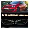 Capas de lente de farol dianteiro de carro para Volkswagen VW Golf 6 MK6 GTI R 2010-2014 Abajur transparente Concha de farol
