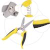 Nůžky Multifunkční Průmyslové Nerezová Ocel Žlutá Černá Rukojeť Elektrikářské Ruční Nářadí