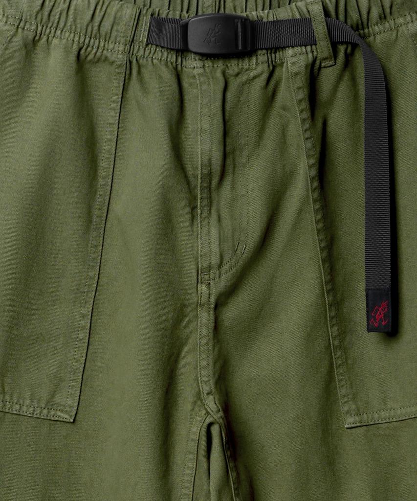 Geulamichi Loose Tapered Ridge Pants Olive