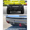 Front License Plate Frame for GMC Sierra 2500 HD 3500 HD 2024 2025 2026 Front Bumper License Plate Holder Mounting Bracket Cover Replace# 85650574