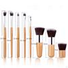 11x Makeup Brushes Set Bamboo Handle Face Beauty Tools Eyeshadow Brush, Durability, Multipurpose