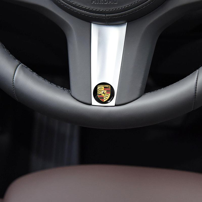 Car Lock Keyhole Stickers Door Lock Protect Stickers Car Styling For Porsche Cayenne Panamera Macan Boxster 911 928 944 918 917