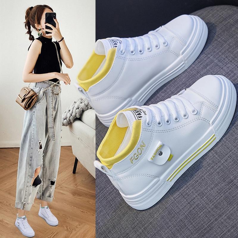 Women's Sneakers White Shoes Ins Trend Student Sports Shoes Casual Running Shoes