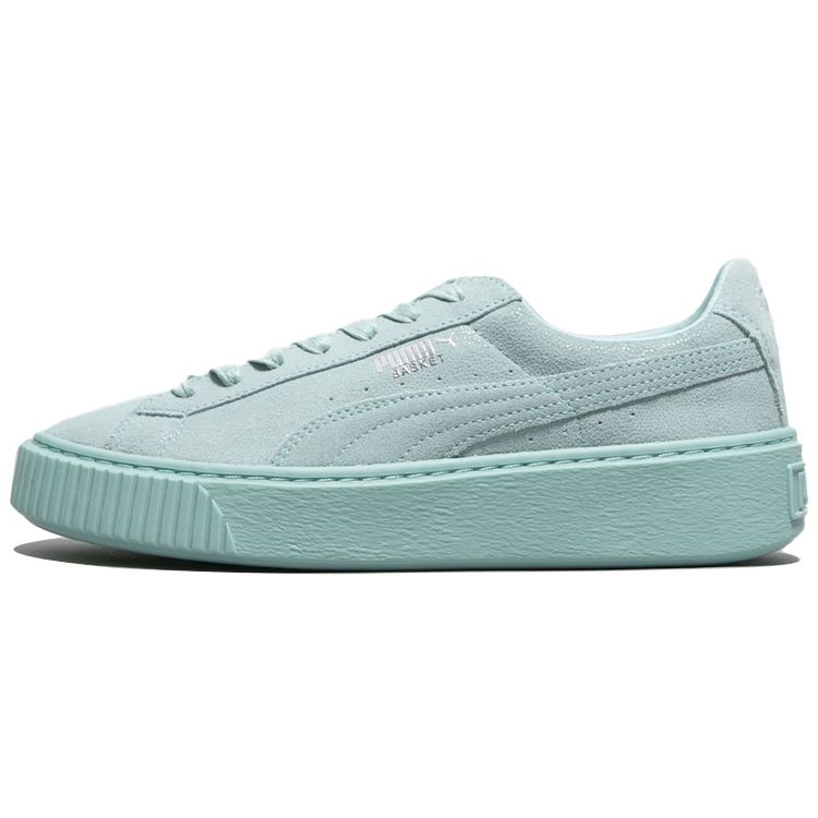 Puma Platform Reset Casual Thick Sole Low Top Sneakers Women sneakers Mint-Green 363313-03