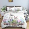 Collezione Biancheria da Letto Cane Coniglio Carino Cartone Animato Nordico King Singolo Twin 90135150 Copriletto 240220 Copripiumino Per Ragazza Ragazzo Bambino Adolescenti Regalo