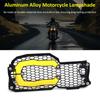 Motorcycle Lampshade Motorcycle Headlight Cover Grille Guard Replacemet for BMW F650GS (twin Cyl.)