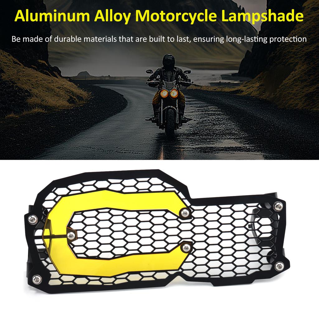 Motorcycle Lampshade Motorcycle Headlight Cover Grille Guard Replacemet for BMW F650GS (twin Cyl.)