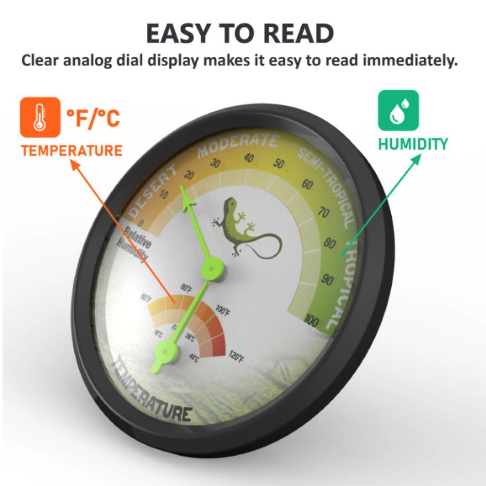 High Accurately Digital Hygrometers Digital Display Climbing Design Indoor Hygrometers Outdoor Hygrometers Reptiles