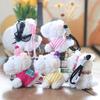 Dog Highland West Plush Keychain Backpack Decor Pendant Gift For Girls Children