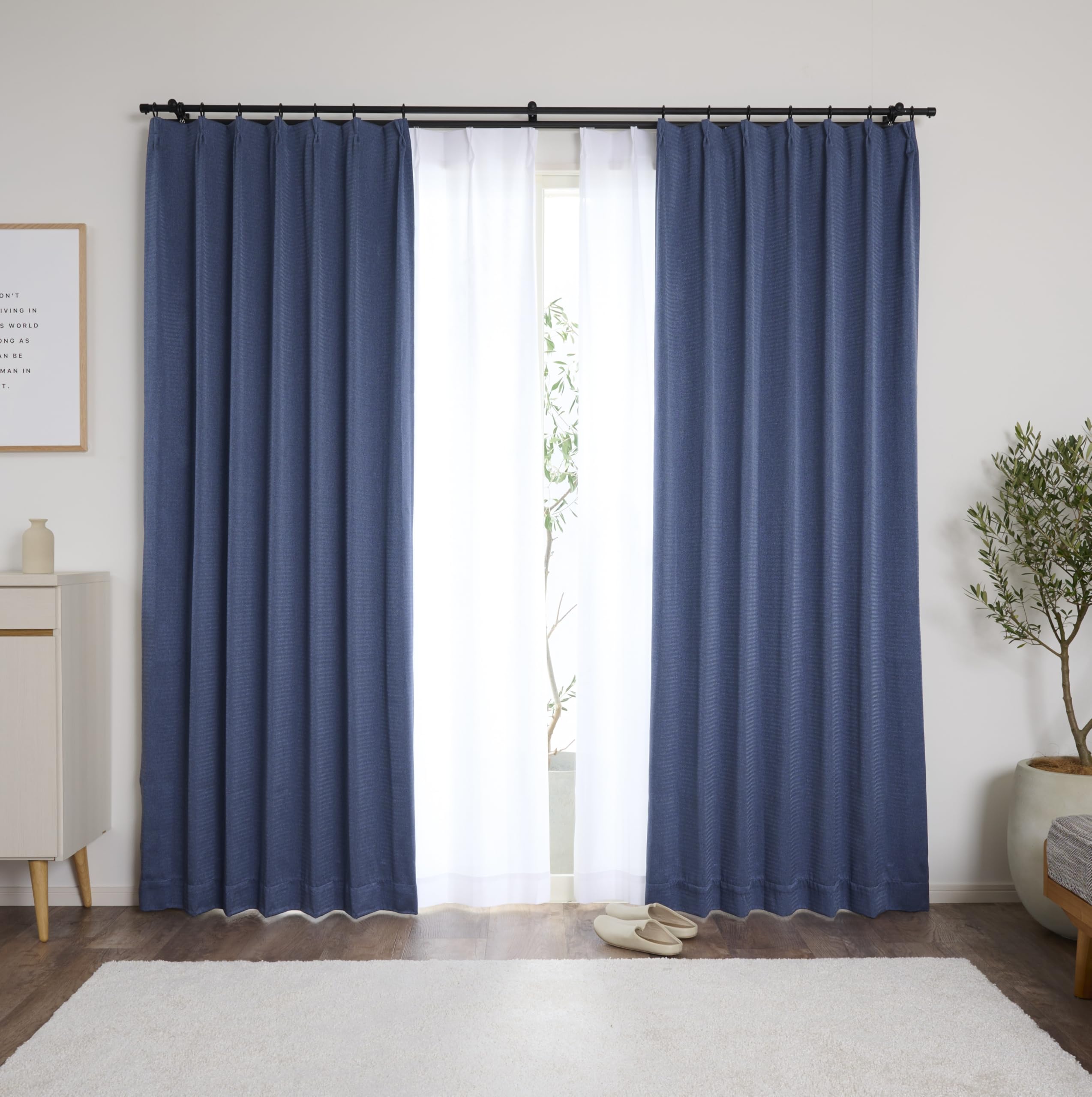 

Комплект штор из 4 штор Драпировки 2 Кружево в 5 цветах и 7 Свето-Тепло-Приватность Зеркальная форма УФ Машинная стирка 100 см Ширина x 185 см Королевские шторы