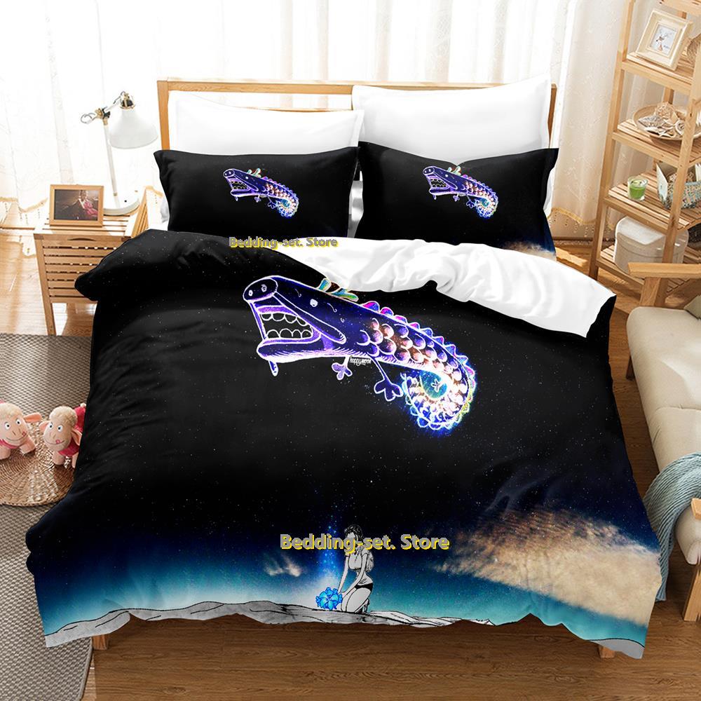 Nico Robin Beding Set Single Twin Ful Quen King-Sized Dimensionsd Dimensions Bed Linen Set Adult People Kid Bedrom Duvetcover Sets 3D Print Anime Bed