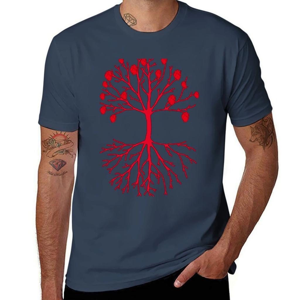 A Tree That Grows Hearts Tshirt Outdoor Activity Sports Tshirt