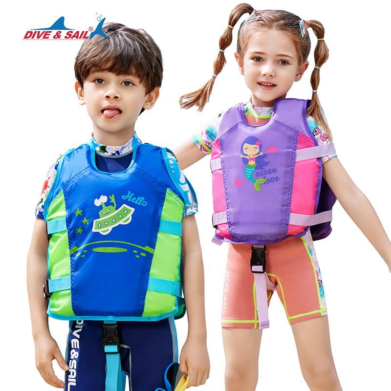 Kids Life Vest Swimming Training River Rafting Buoyancy Aid With Chloroprene EPE Foam S M L