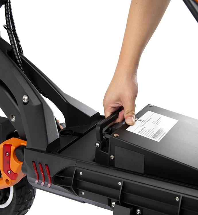 KuKirin Monopattino Elettrico G3 PRO 1200W a Doppio Motore, Autonomia 80km, 52V 23.4Ah, E-Scooter Fuoristrada con Freni Idraulici