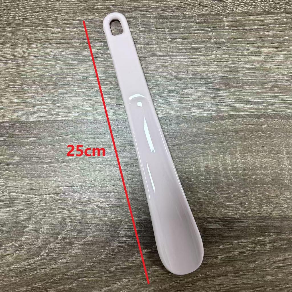 Compact Plastic Shoehorn: Portable, Modern, and Creative Design for Home Use