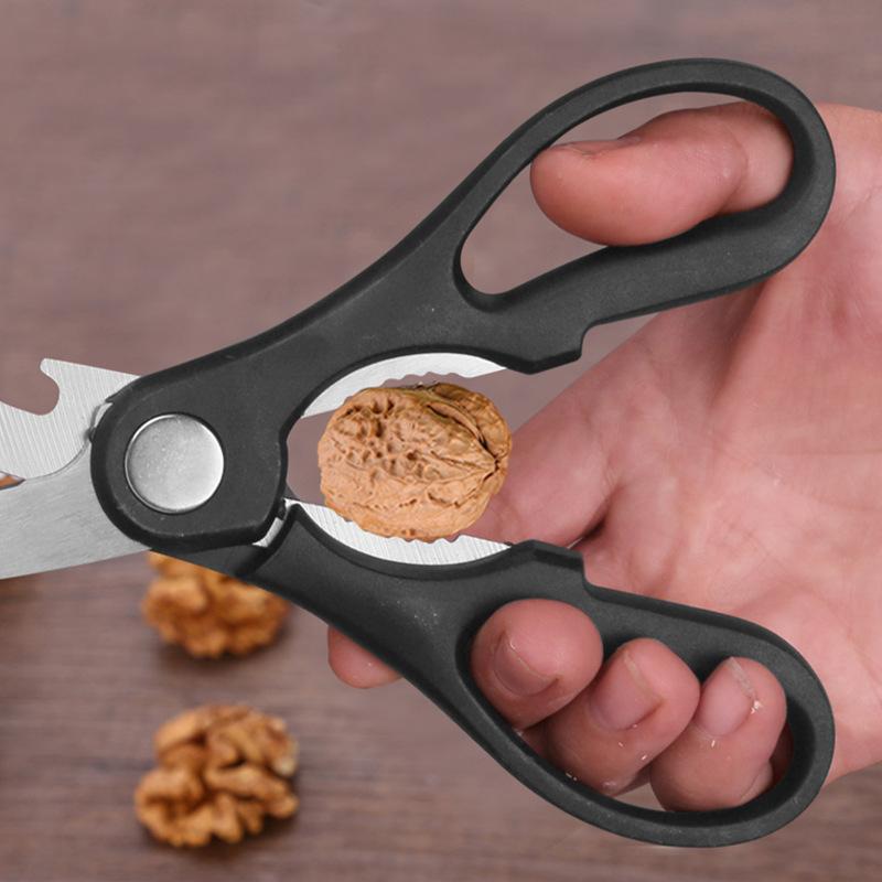 JIN NIANG ZI Home Praktische Küchenschere zum Backen, scharfe Edelstahlschere, ergänzende Multifunktionsschere