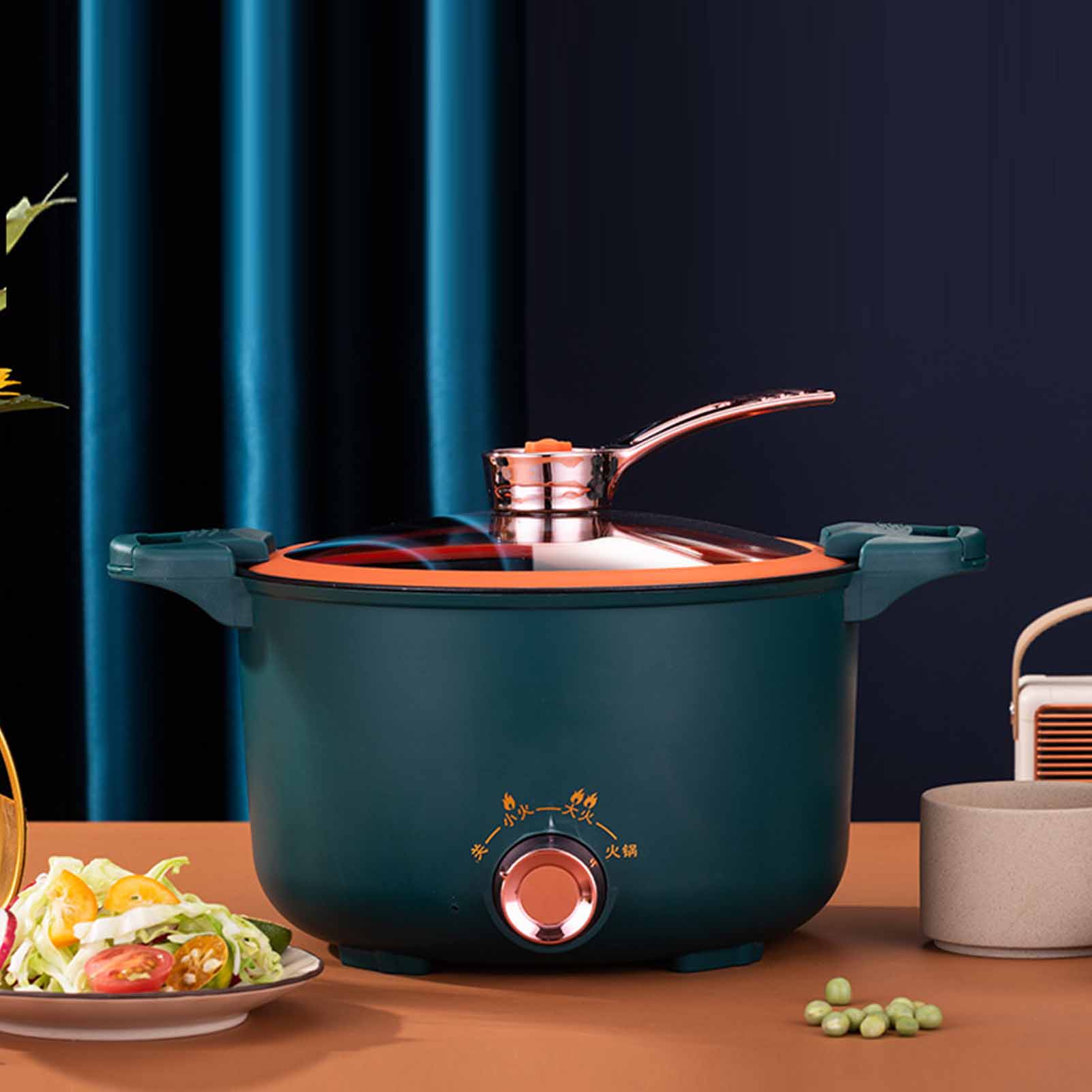 3L электрическая рисоварка многофункциональная сковорода антипригарная посуда горячая — фото 5