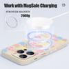 Magnetic For Magsafe Love Heart Case For iPhone 15 Pro Max 11 12 13 14 16 Pro Max 16E 17 Air Built-in Metal Plate Lanyard Cover