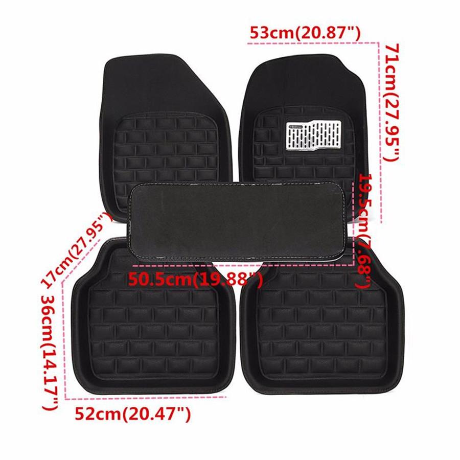 

Для автомобильных ковриков с узором личи-Черный