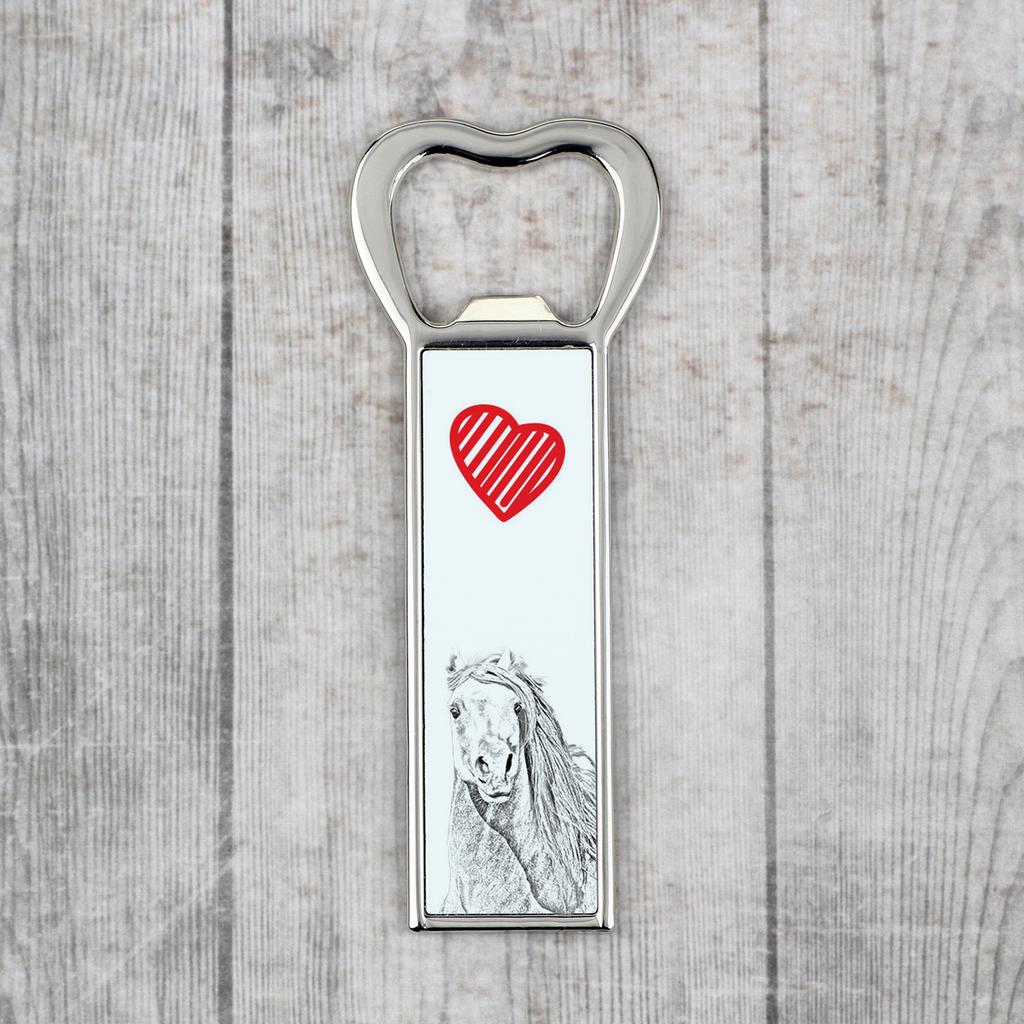 Pintabian – Bottle opener with a horse, personalized fridge magnet bottle opener | Art-Dog