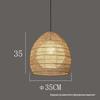 Japanese Rattan Pendant Light for Restaurant, Bar, Bedroom, Study, Tea Room, or Tatami Homestay