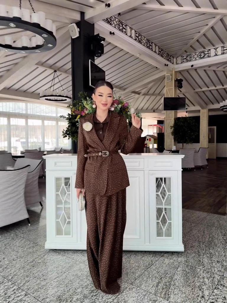 Summer 2025 Elegant Two-Piece Set: Stylish Blazer & High-Waisted Skirt