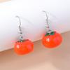 Fashion Resin Simulation Fruits Earrings for Women Pineapple Strawberry Apple Banana Cherry Drop Earrings Girls Jewelry Gifts