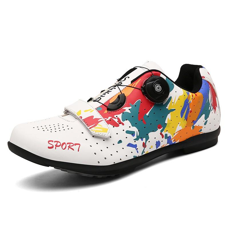 Unisex Cycling Shoes Road Mountain Bikes With Clipless Compatibility Lightweight Breathable Ride Footwear