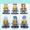 Detailed Golden Saint Seiya Pvc Figure Anime Character Car Dashboard Decor