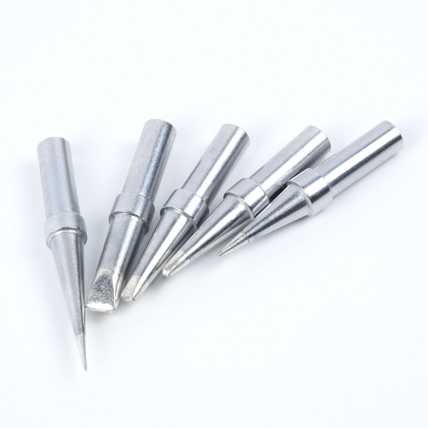

Iron For Weller WESD51 WESD50 WCC100 Replacement Soldering Parts 5pcs DIY Tips Set Hot Sale High quality Suitable China Mainland