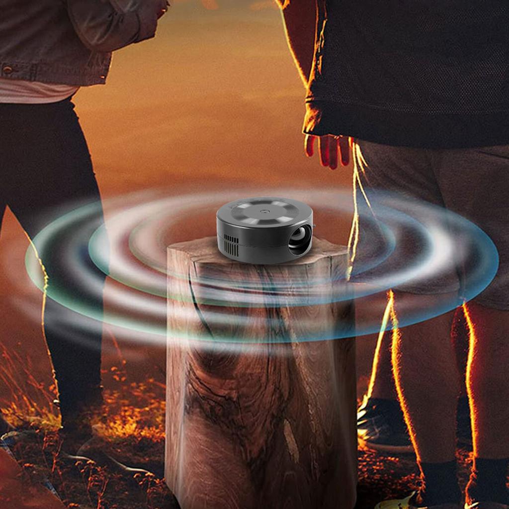 Compact Mini Projector E60 Portable Wired Home Projector With Vibrant 720p Resolution
