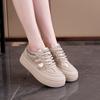 Forrest Gump Shoes Women's Sports Shoes 2025 Spring Explosion Casual Little White Shoes Women's Versatile Board Shoes Platform Shoes K3702
