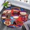 Stan Marsh Pattern Round rug,Carpet Rug for Living Room Bedroom Playroom ,Non-slip Floor Mat,Holiday Gifts and Birthday Gifts.