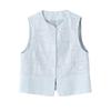 Spring 2025 Women's Embroidered Tang Suit Vest - Chic, Age-Defying Style