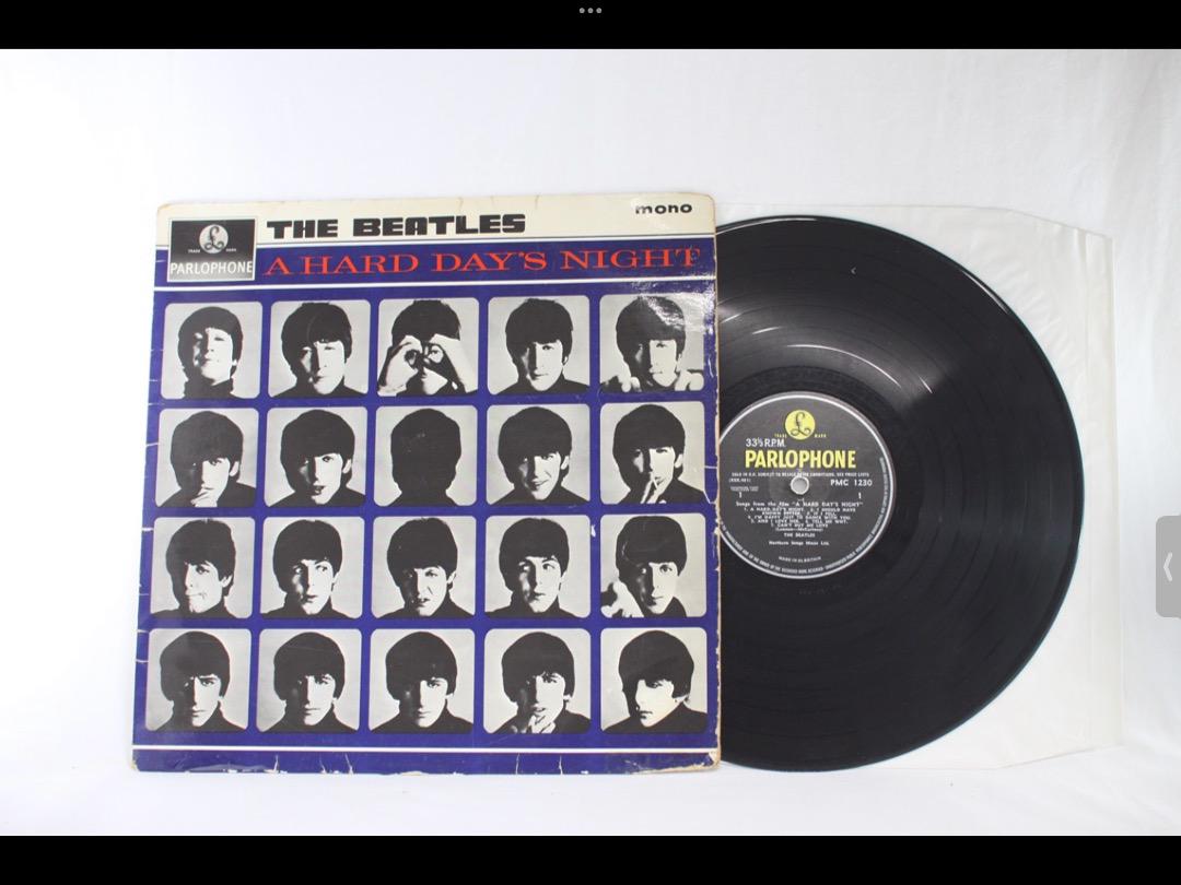 

[USED] THE BEATLES A HARD DAY S NIGHT UK original LP