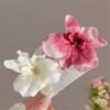 Realistic Orchid Flower Hair Clip Elegant Vacation Photoshoots Props Loose Hair Hairpin Side Clip for Bangs for Women Girls