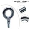 Short Towing Eye Hook Compatible For Fiat Ducato Boxer Citroen Relay Heavy-Duty Metal Tow Hook Replacement