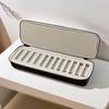 Grooming Clipper Blade Case 12 Slots Grooming Clipper Blade Case Holder Barber Guard Blades Storage Bag Organizer Beauty Supplie