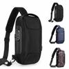 Oxford Cloth Crossbody Bag – -Theft Messenger Backpack with Password Lock, Scratch-Proof Travel Shoulder Bag,Lightweight Sport Sling Bag